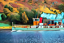 Raven ~ Ullswater Steamer, Lake District, Cumbria, Art Prints, Photo Prints