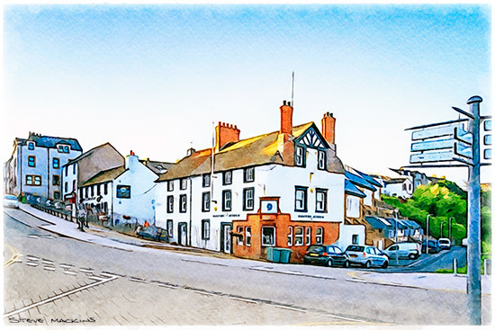 Maritime Museum Shipping Brow Maryport - Maryport Harbour - Maryport Cumbria, Wildlife & Landscape Prints Maritime Museum Shipping Brow Maryport