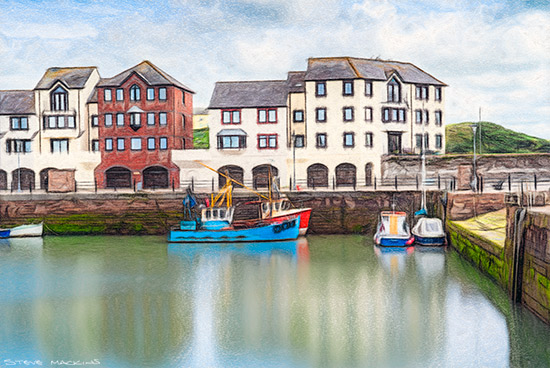 Elizabeth Dock Maryport - Maryport Harbour - Maryport Cumbria, Wildlife & Landscape Prints Elizabeth Dock Maryport