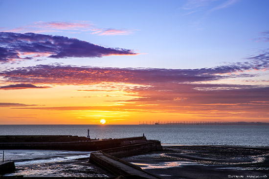 Grasslot Shore Sunset Maryport