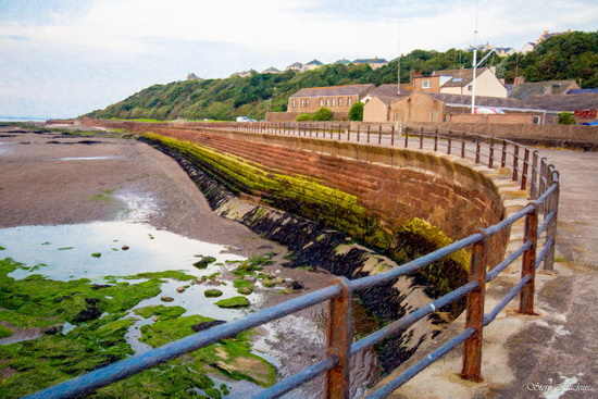 Maryport Promenade - Maryport Harbour - Maryport Cumbria, Wildlife & Landscape Prints Maryport Promenade